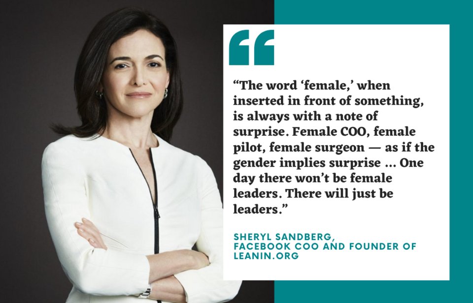 ChickTechDallas's tweet image. Wednesday words of wisdom from Sheryl Sandberg, 
Facebook COO and Founder of Leanin.org. 

#WomenInTech #GirlsInTech #Motivation #Leader