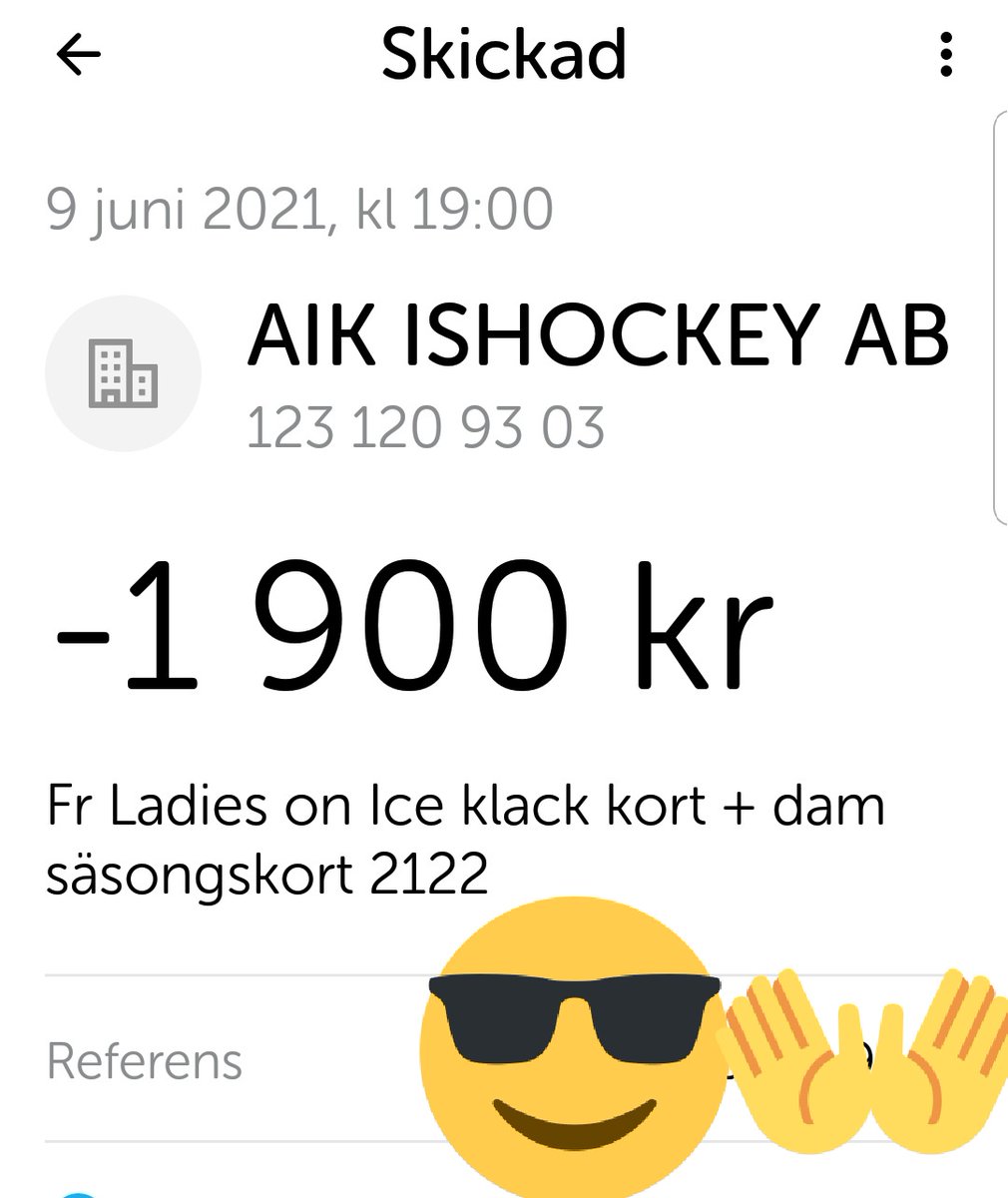 LadiesIce's tweet photo. Nu är pengarna på plats o nu hoppas vi på att en tjej med  bästa röst resursen gör sig hörd o armbågar sig fram för att få "klackkortet" för att sedan inta Golden Hill och bli en riktig #gaphals
@aikhockey
@AIKHockeyDam 
@privmarkanton 
🖤💛🥅🏒 https://t.co/FNN3yGLdDV