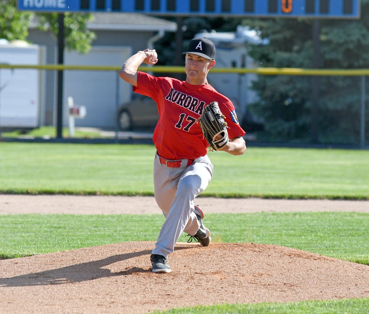 Our Runza AOTW is Aurora Cooperative Juniors pitcher Connor Smith for his complete game winner over St. Paul last week that included nine strikeouts. Congrats, Connor!