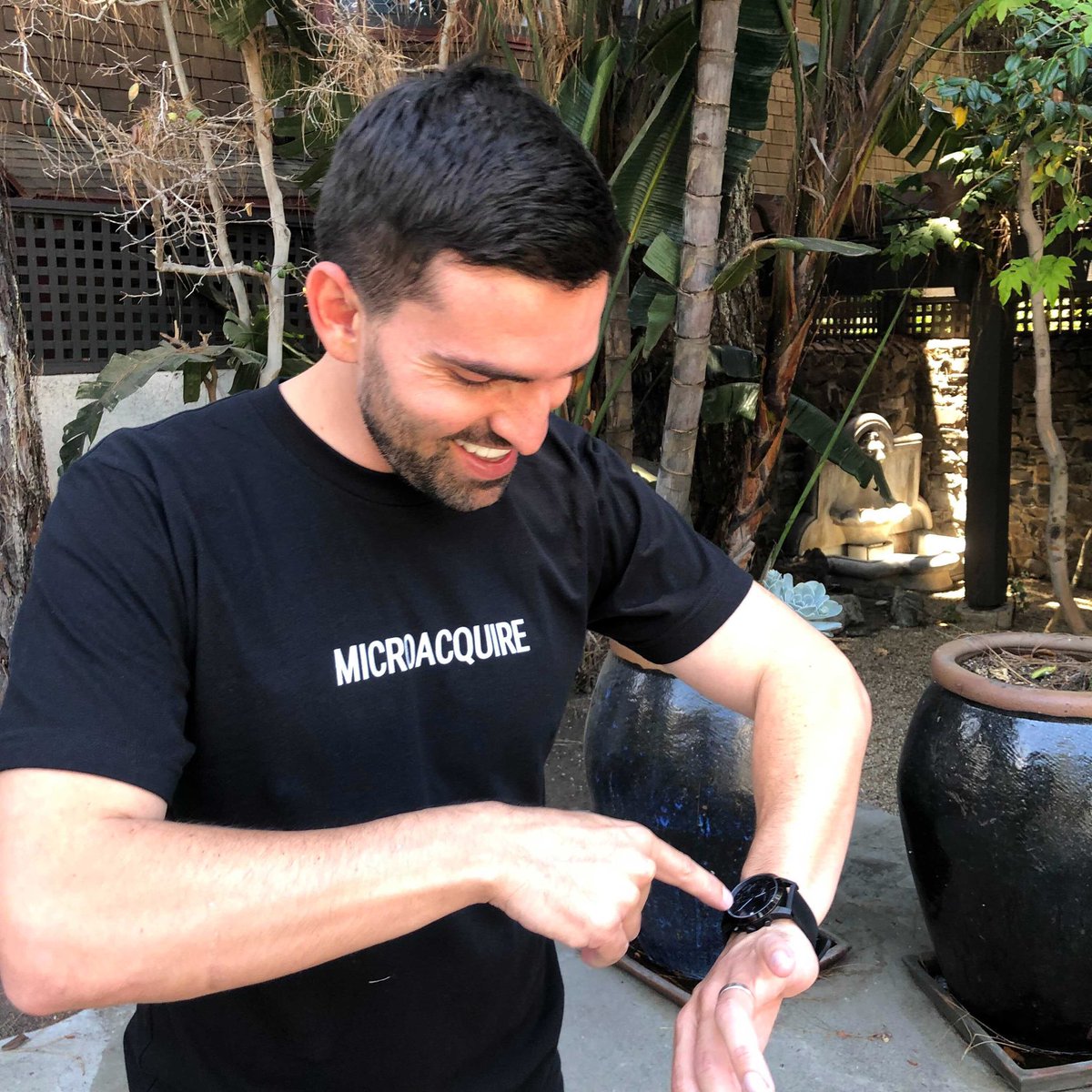 agazdecki's tweet photo. Finally got some @microacquire shirts made. Retweet if you want one! Micro-sizes available. https://t.co/0EcFed82vY