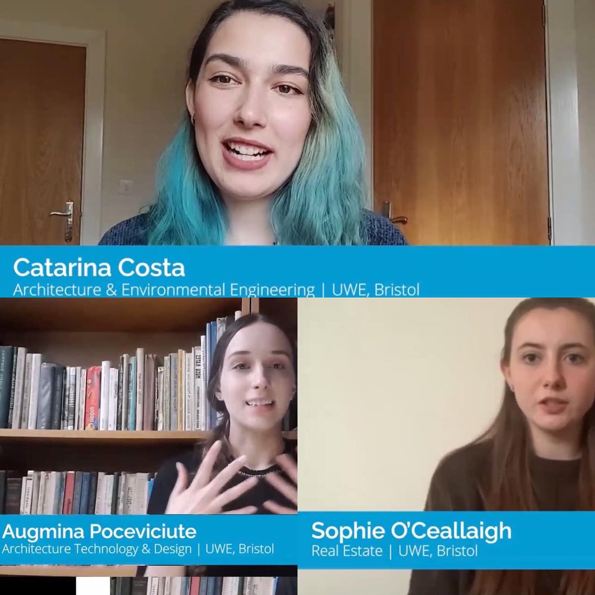 emarco14's tweet photo. Proud of our students at @WiP_SW #StudentAwards where Catarina #HighlyCommended &amp; Augmina &amp; Sophie #Shortlisted! This is after yesterday being ranked number#1 in student experience at @TheCompleteUniversityGuide for both Architecture &amp; Building!  Deserved fab students &amp; staff! 👏 https://t.co/DBIvZsPgoy