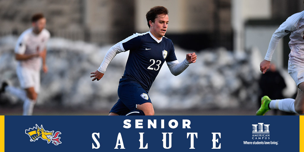 DrexelMSoccer's tweet photo. Congratulations to Christopher Carroll on graduating with a BS in Marketing!

#SeniorSalute | #foreverdragons 

@americancampus https://t.co/p0leMRhycI