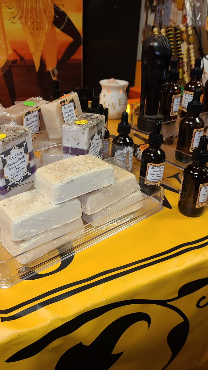 SoapMs's tweet photo. Ms.E Soap LLC 3284 Northbend Rd Ste 107 45239 Saturday 11am-7pm Sunday 11am-6pm #msesoap #Cincinnati #ohio #womanowned #BlackOwnedBusiness #culturegiftshop https://t.co/eEu28Yh0lp