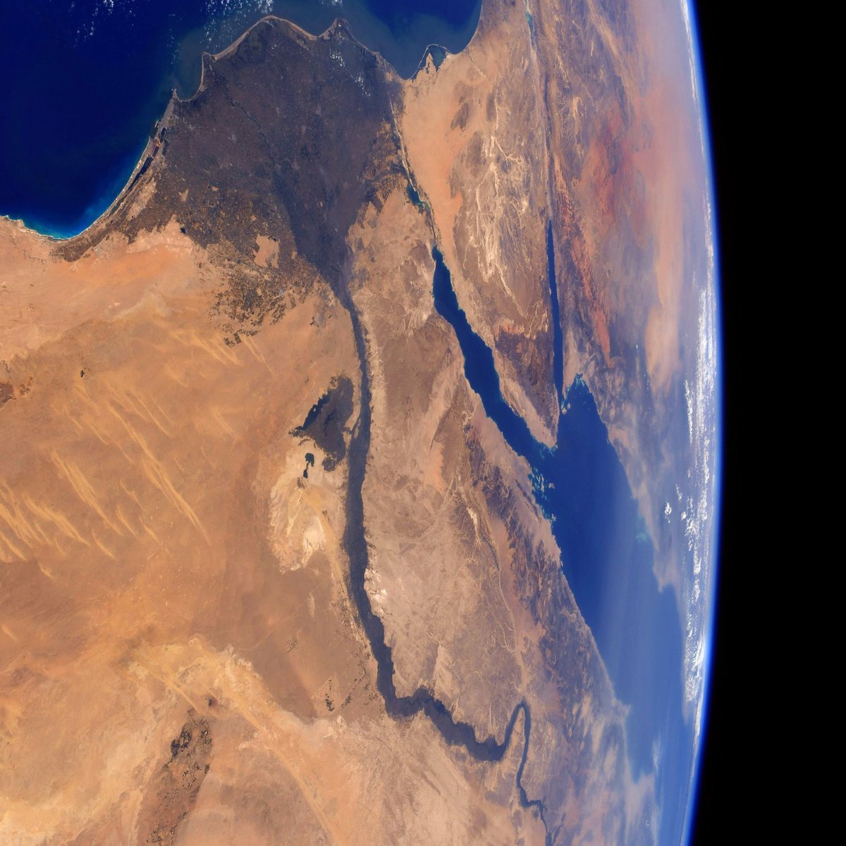 ConsortiumX's tweet image. The #Nile Valley &amp;amp; Delta - 2021 | #Egypt #EgyptFromSpace #ESA