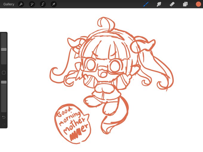 I have a Coco sketch for made a fanmade Keychain in my ipad, but now I am very hurts by the news of the graduation...

Draw it on very funny mood. Not sure if I should continue drawing or not  🥺😢😭 