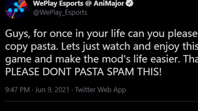 DotaFanboy's tweet photo. @WePlay_Esports Message received! https://t.co/TEIFNHT4Ww