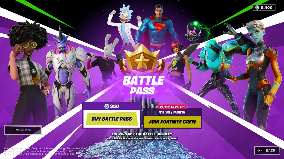 Zemie's tweet photo. Fortnite Season 7 is here so I’m gonna giveaway the battlepass to 3 of you guys 💚

- Tag 2 friends
- Make sure you’re following 

Picking the winners in 48 hours https://t.co/kCZiZp0n7R