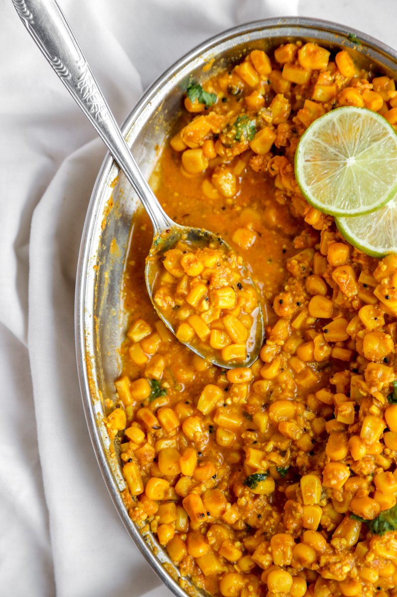 ParitaKansagra_'s tweet photo. 🇮🇳 sweetcorn & peanut curry #vegan #glutenfree #onepot #under30mins https://t.co/VdqmTggoRL