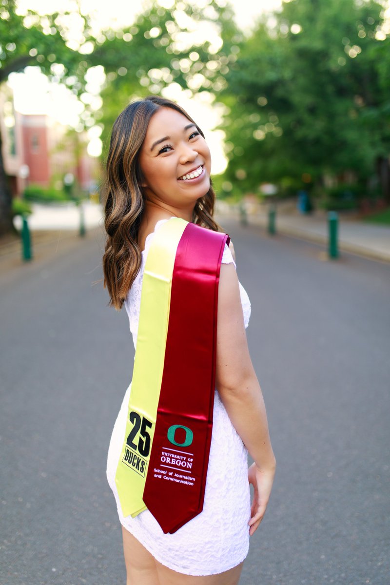 carlyebisuya's tweet photo. I'm so grateful and humble to receive this year's 25 Ducks award selected by @UOSAA and the Emerald Media Group! 

This award highlights outstanding leaders and students who are spearheading amazing change throughout campus. (1/2) https://t.co/91IJHbgiGF