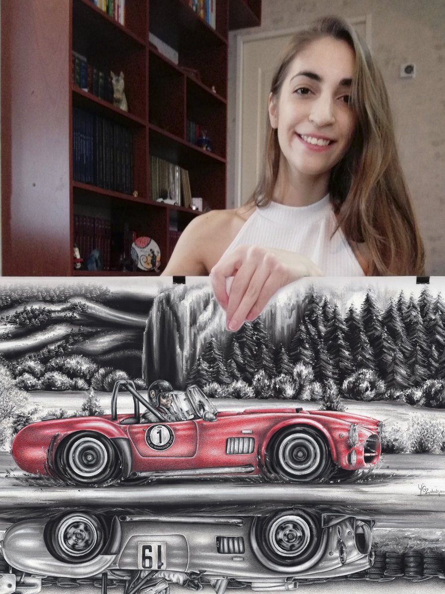 "Travesía frente al espejo" 💣💥
Una de las obras de este 2021. 🏎️💨