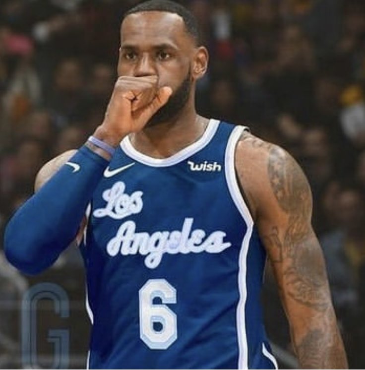mauriceochol's tweet photo. We saying bye bye to number #23 . 
So my guy #GOATJAMES today just announced his getting back to number 6 remember Miami he was also with number 6 . So let’s give #23 a break for now . 
But I guess you already know the magic that comes with 6😂 🏆 🏆.
#LebronTheGoat https://t.co/jkCIIAR6Xh
