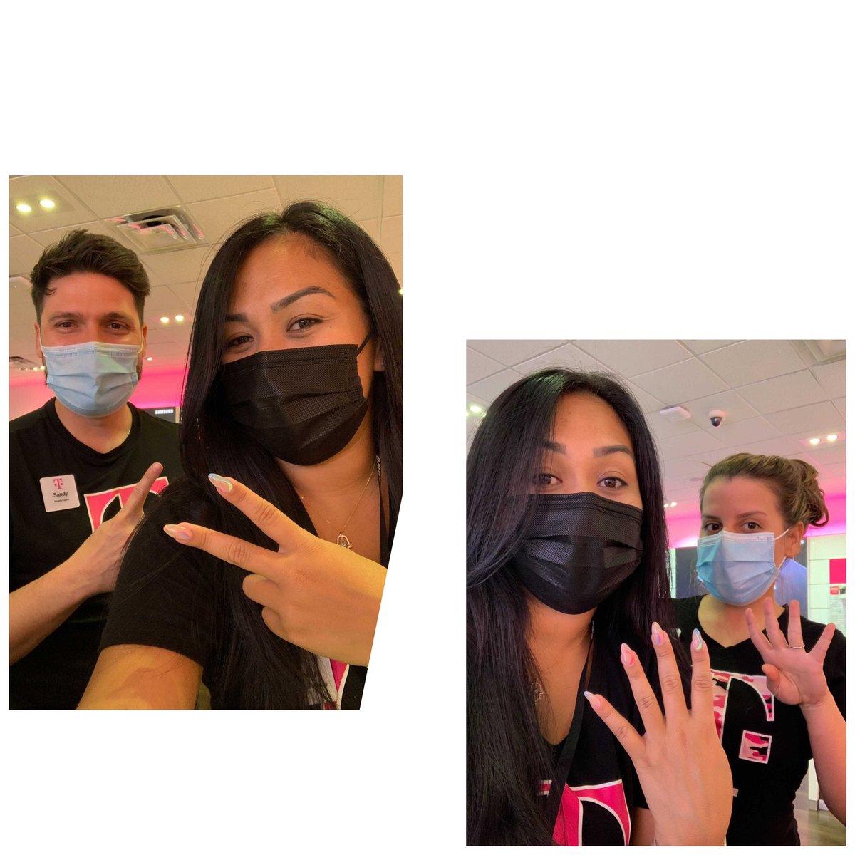 wendym002's tweet photo. Great things in business are never done by one person. They’re done by a TEAM of people.  - Steve Jobs  #selfieswithmyclosingcrew #w49 #TMobile https://t.co/wuSB3BmWbQ