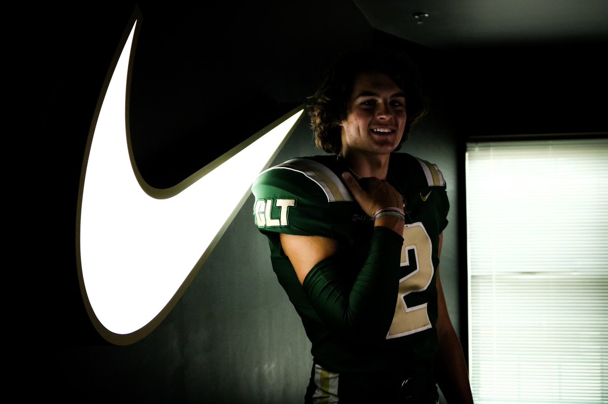 BraedenMcAlist1's tweet photo. Thankful to receive a Full Ride Scholarship to UNC Charlotte⛏
@CharlotteFTBL @Coach_heals @TQHancock @CoachRNiblett @DanOrnerKicking @MattWogan6 @PorterRidgeFB #AGTG https://t.co/InIXSb3GV2