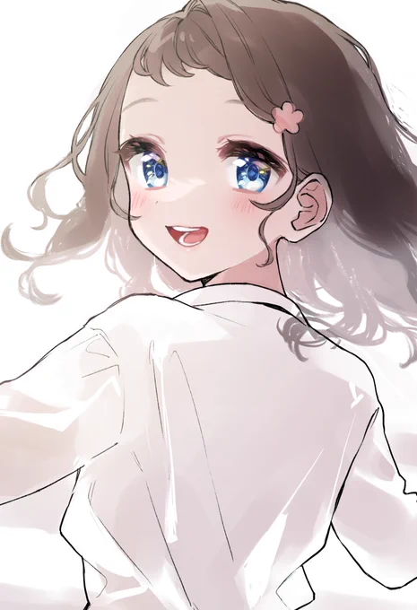 朝ごはん食べすぎておなか痛いので今描いてる絵をほめられたい☺️ 