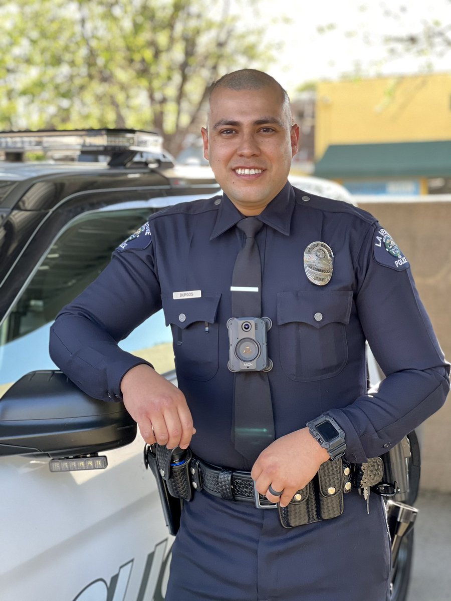 LaVernePD's tweet photo. Please join us in welcoming Officer Burgos to the La Verne PD family!
He joins us as a lateral and has already begun his field training. We wish him the best of luck!
#LVPD #safetycommunityservice #welcome #laverne #police https://t.co/3mAsTTwFiX