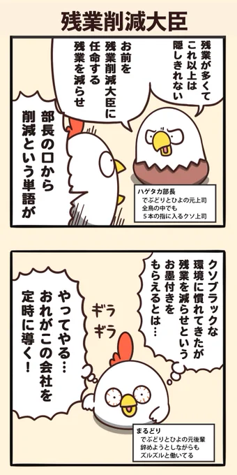 残業削減大臣 
