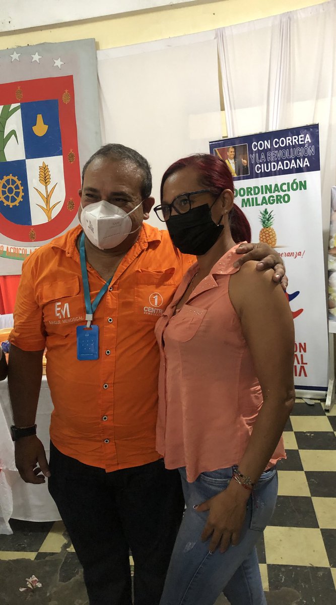 enriquemenoscal's tweet image. Grato encuentro con nuestra querida gente de Milagro siempre será un honor y un gusto compartir con ustedes ☝️🧡