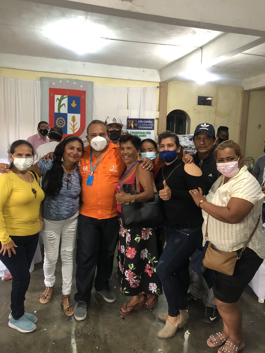 enriquemenoscal's tweet image. Grato encuentro con nuestra querida gente de Milagro siempre será un honor y un gusto compartir con ustedes ☝️🧡