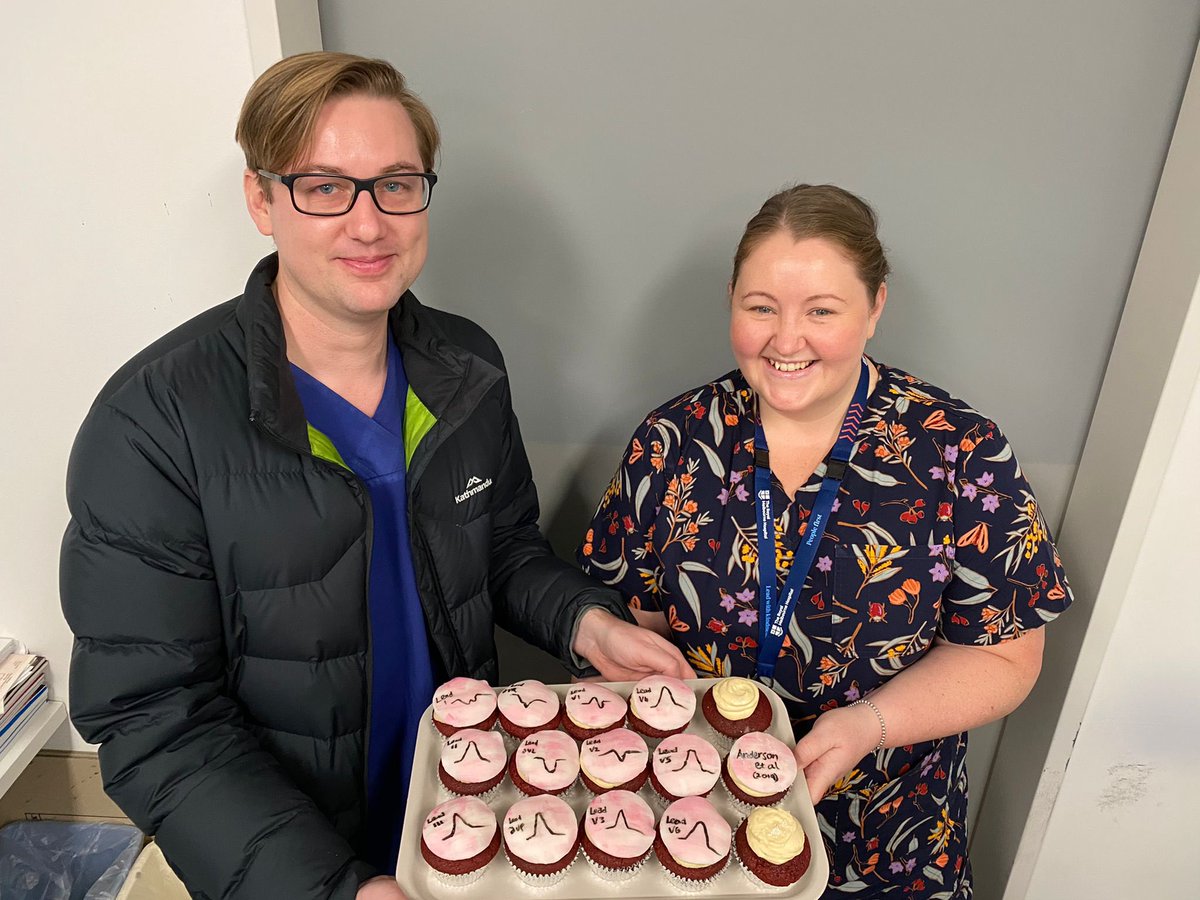 Goodbye to our super fellow  <a href="/Dr_RobAnderson/">Robert Anderson</a> today who has finished his VT PhD at Royal Melbourne Hospital with <a href="/DrGeoffLee/">A/Prof GeoffLee</a> @SaurabhkumarEp @JonKalman. We wish him best of luck as he embarks on a postdoc with Prof Nanthakumar <a href="/UHN_Research/">UHN Research</a> <a href="/UHN/">University Health Network</a> @MelbHeartRhyth <a href="/MandyEPNurse/">Mandy Graham</a>