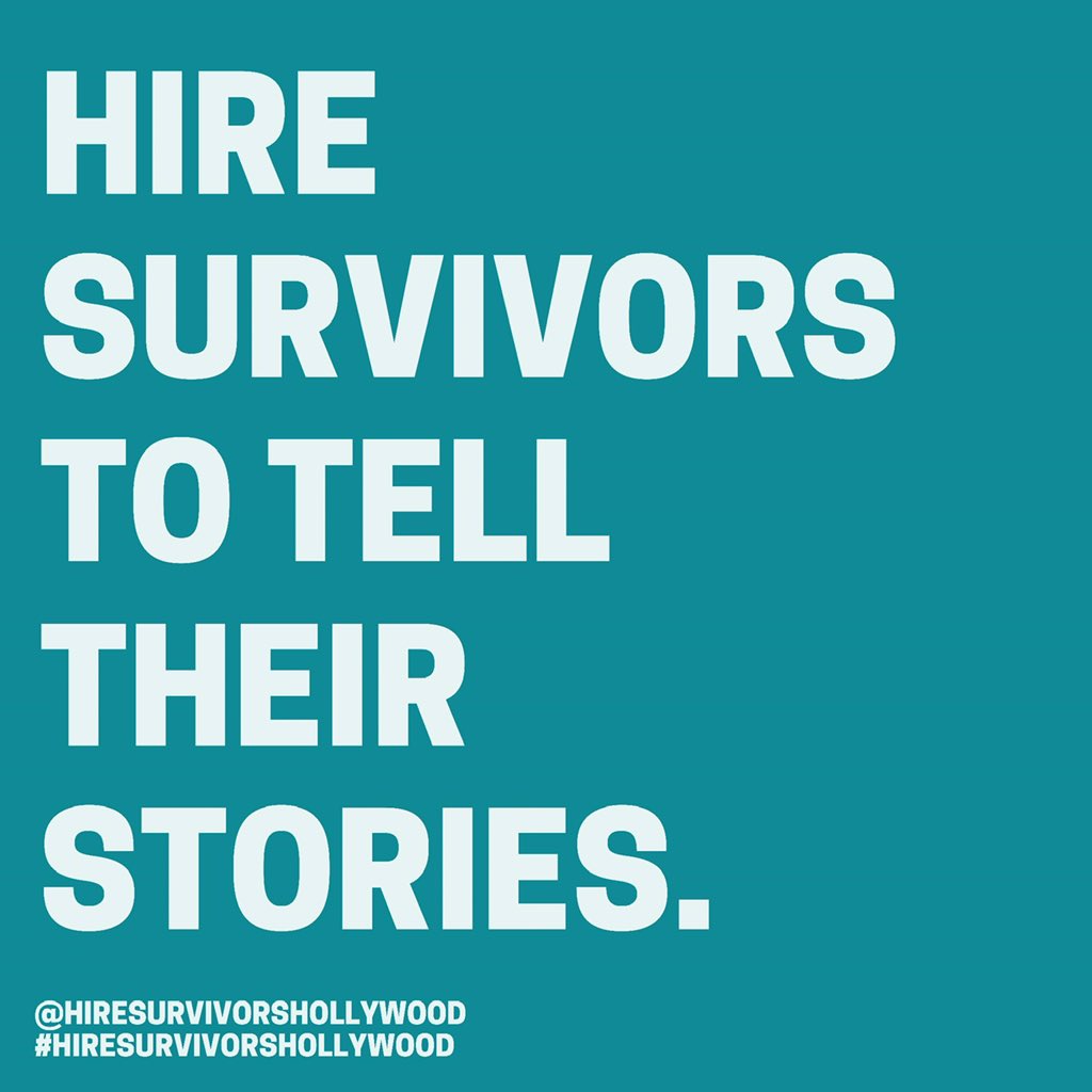 hiresurvivors's tweet photo. This is a prime example of a situation where #Hollywood has a chance to do the right thing and #hiresurvivors. 'She Said' covers a fascinating part of the journey of bringing down #Weinstein, focusing on the investigation by @mega2e and @jodikantor. https://t.co/pvGAgzIP4D