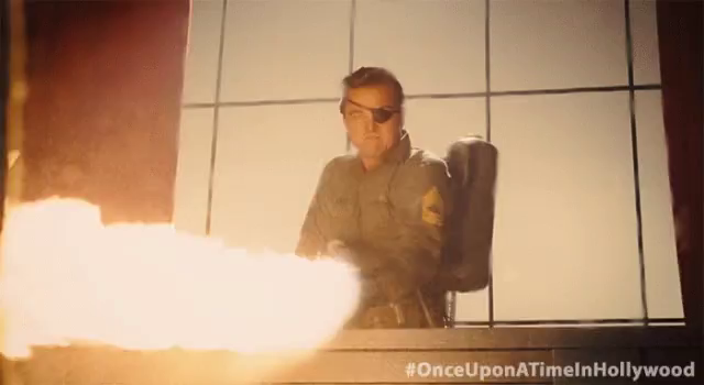 bigboxoffice's tweet photo. Who joins me in being beyond weary with seeing the Democrats always bringing their "West Side Story" switchblades to "Once Upon a Time in Hollywood" blowtorch fights with the Disloyal Opposition? https://t.co/zxErSoUalr
