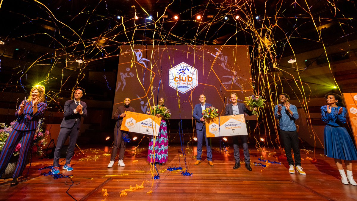 De winnaars van de verkiezing #clubvanhetjaar 2021 zijn bekend! 

🏆 Triple Threat - categorie Cultuur
🏆 WDZ Bocholtz - categorie Sport

Gefeliciteerd! 👏

#raboclubsupport