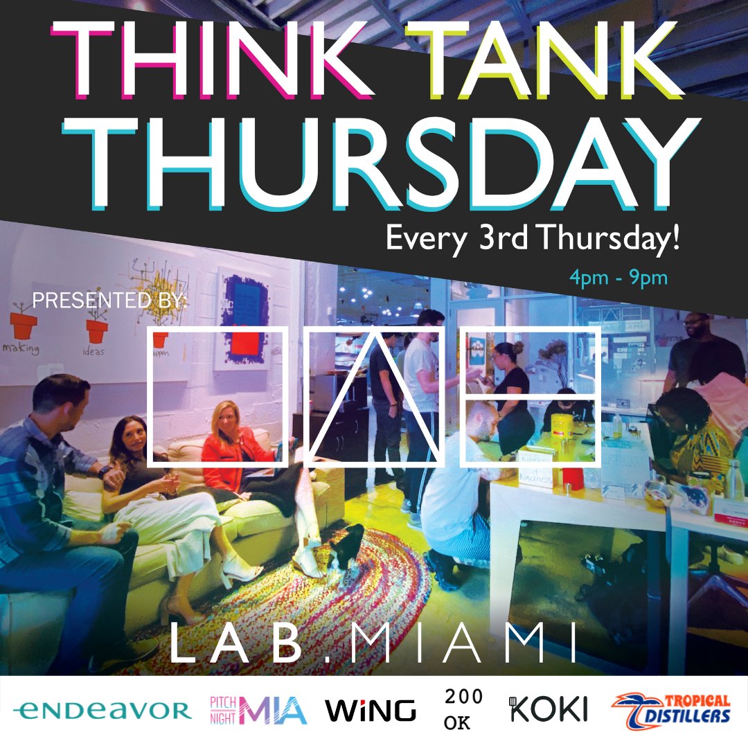 EndeavorMIA's tweet photo. Our Sr. Associate of Growth Programs @rebecca_nrocha will be moderating a panel w/ @KokiExperience Founder &amp; CEO Tiara Miles at the next @thelabmiami #ThinkTankThursday. Learn about Miles' entrepreneurial journey + experience with Koki. Will you be there? https://t.co/GYi0uM6sFU https://t.co/oAF9KCU2cy