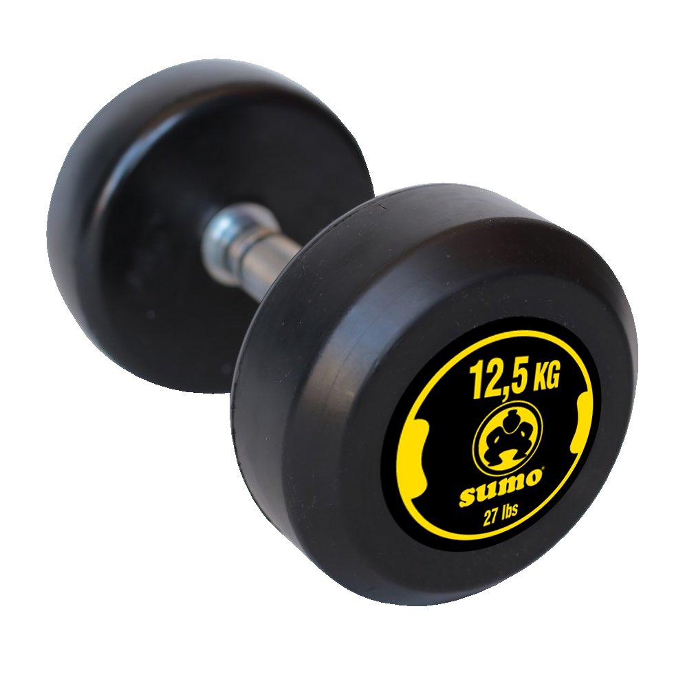 SporSumo's tweet image. #sumospor #fitness #vücutgeliştirme Profesyonel Olimpik Kauçuk Dumbell (1 Adet. 12.5 Kg. Orta Tutma Kısmı 14cm.Krom Kaplı Bar. 7mm. Kalınlığında.1.Sınıf kauçuktan imal edilmiştir El anatomisine uygun olarak tasarlanmıştır.Kol,bilek,omuz,göğüs ve sırt kaslarını çalıştırabilirsiniz