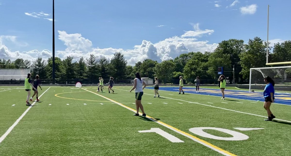 Kicking it into the summer season!! Go Lady Athenians!! ⚽️💙💛💪🏼