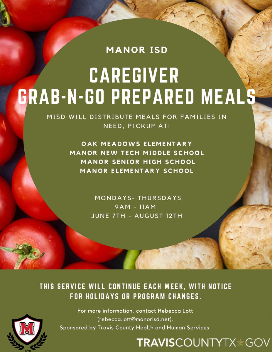 Manor ISD Food tweet media