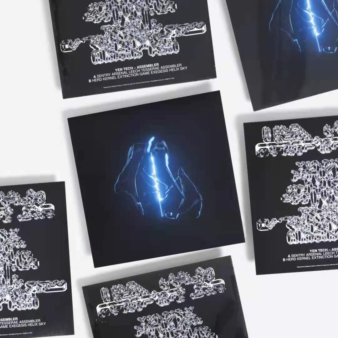 YENTECH's tweet photo. ‘Assembler’ Vinyl now available on @boomkatonline Limited 300. My first vinyl release. Pick up! 🕳 https://t.co/VCKnkZX2Wv