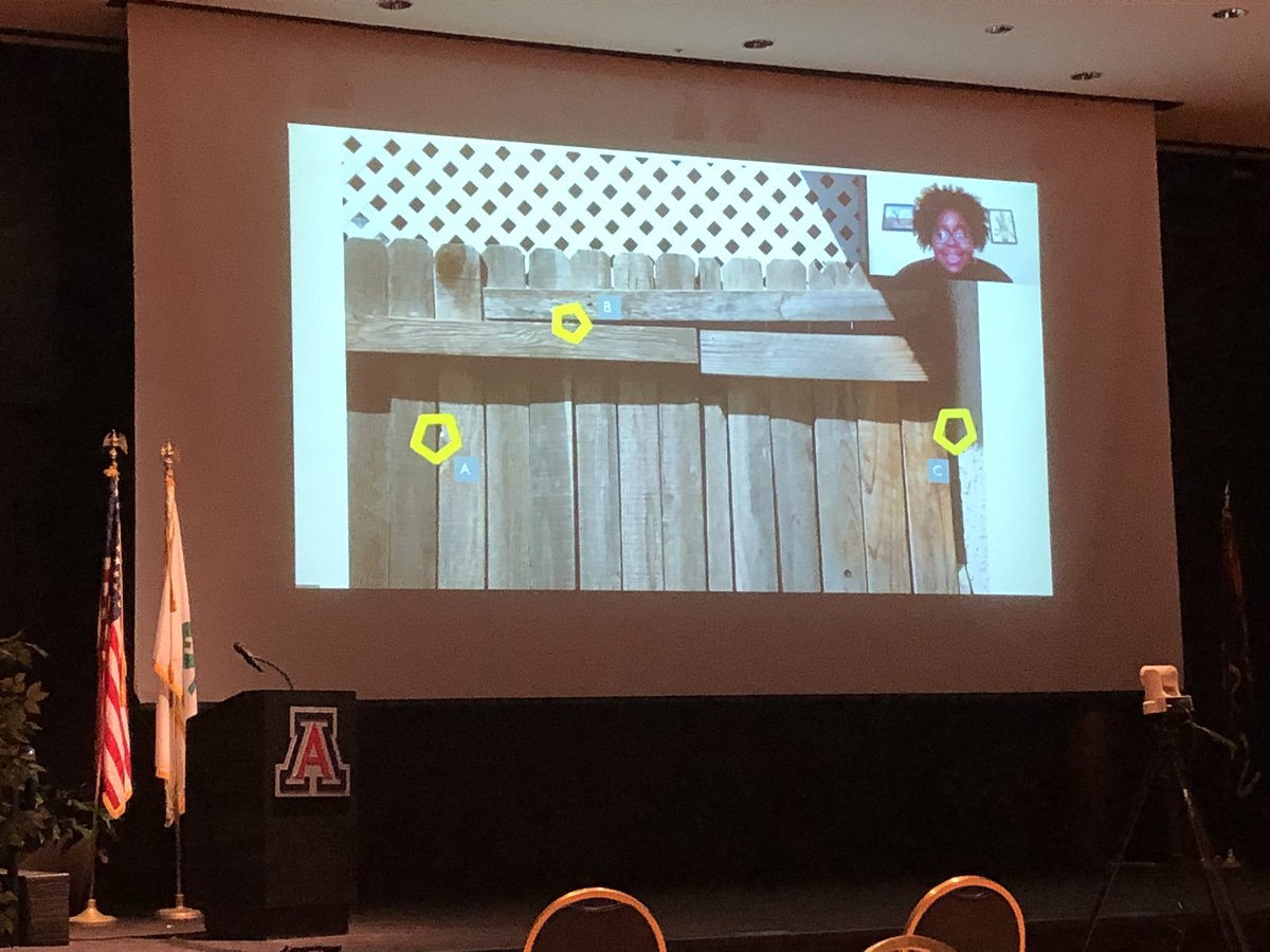 PimaAZ4h's tweet photo. We are having a great time #findthatlizard ing with Presenter @Afro_Herper at #az4hsummit https://t.co/tv9uUPnfrD