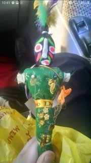 My favorite doll ❤️ he's blessed by a voodoo priestess from Louisiana. This guy is being put up somewhere<a href="/tag/phmodelcontest"class="tags"><span>#phmodelcontest</span></a>