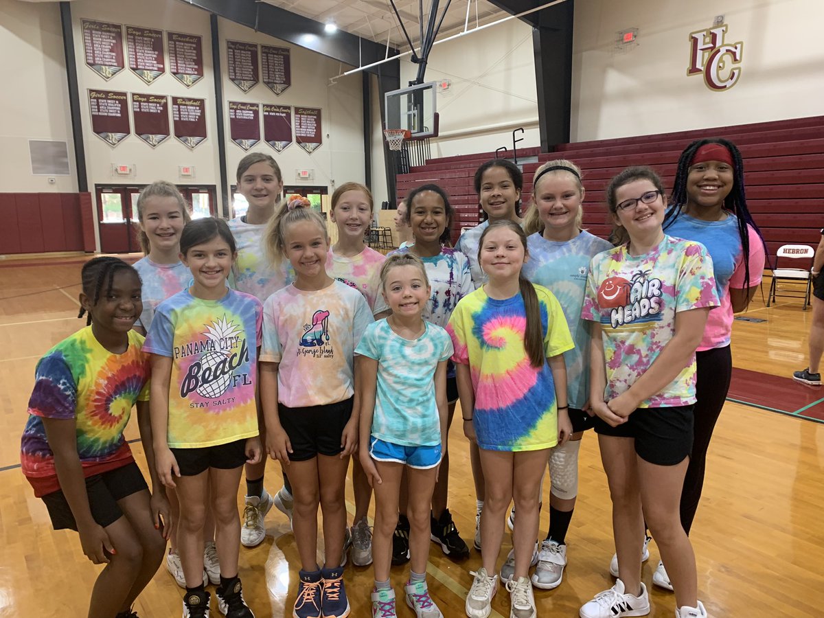 HebronGBB's tweet photo. Twin Day was a success and we were able to learn from @hcaathletic 2021 grad @fisher4224 the last 2 days. Malia is a state champ in @HCAVolleyball &amp; basketball so don’t let anyone say you can’t be a successful multi-sport athlete. Good luck @RiceWBB Malia!

#multisportathlete https://t.co/an0n4XfLfD