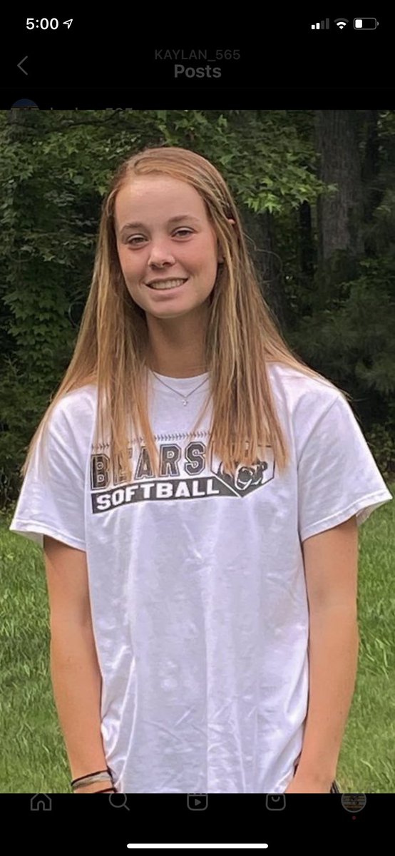 kaylanbrown2022's tweet photo. I’m very excited to announce my verbal commitment to play softball at Lenoir-Rhyne! I’m  so thankful to everyone who has supported me on this journey! @TeamNC_summey @LRSoftball https://t.co/F7bijigKio