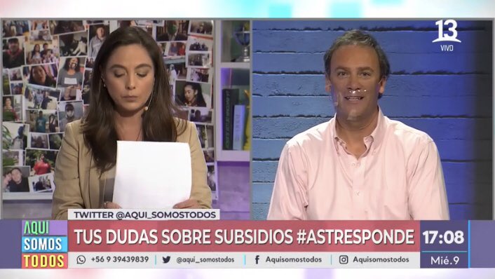 Minvu's tweet photo. EN VIVO 📺 En #AquíSomosTodos de @canal13 el ministro @FelipeWard explica los distintos #SubsidiosMinvu a los que puedes postular 100% online en https://t.co/MJsZrmcPlR.
Síguelo en vivo https://t.co/E9cD2NRtua https://t.co/TmkdPXvsBJ