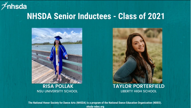 BCPS_Education's tweet photo. Check out the 2021 National Honor Society for Dance Arts senior (NHSDA) slideshow to see @LHSPerformArts' Kacie Daniel and Taylor Porterfield. Congratulations!
https://t.co/79LMoTLPWG https://t.co/36gR8O2Lw0