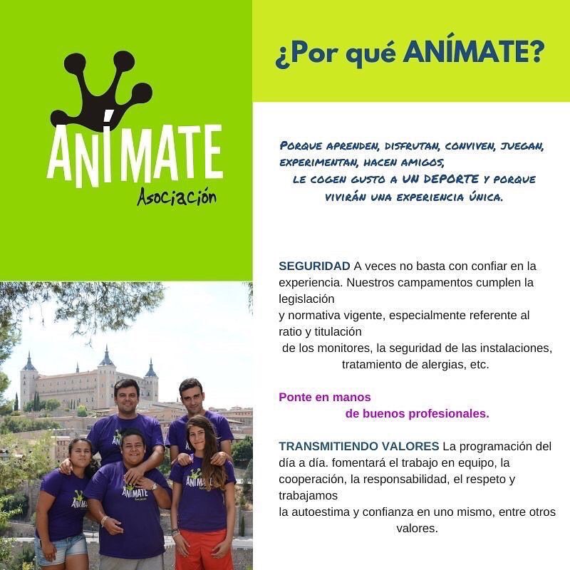 ajanimate's tweet photo. CAMPAMENTO DE PLAYA. Si tienes entre 10 y 16 años…¡No te quedes sin plan para este verano! Del 4 al 11 de julio…🏝☀️🌊 náutica + Terra Mítica + deportes de playa + animación + veladas y…¡mucho más! No te quedes sin tu plaza, ¡son limitadas! #animateasociacion #verano2021 https://t.co/d72oBAcV2K