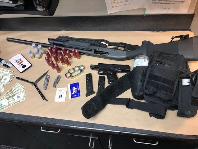 MrAndyNgo's tweet photo. Breaking: Portland antifa member Jarrod "Sofie" DeFerrari has been arrested again. She's charged with 1st-degree burglary &amp; other crimes. She's being held in Washington County (next to Portland) on more than $500k. Two weeks ago she was arrested w/a trove of weapons. https://t.co/OoVduvqehF