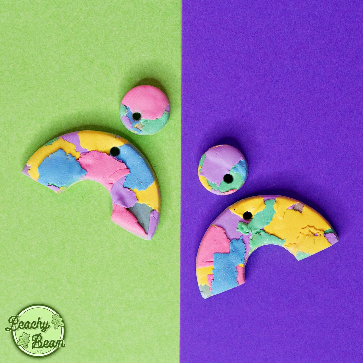 PeachyBeanInc's tweet photo. These pastel palette earrings make the painter in me squeal with delight. I always love what Bean creates but this week's creations are making my heart skip-a-beat!
https://t.co/c0u1Hpa572
These beauties will be avail. on our next drop. Date TBA.
#pastelearrings #pastellovers https://t.co/ViX6EhZ333