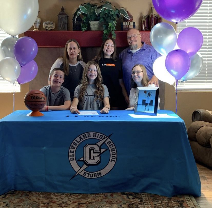 bigtimehoops's tweet photo. Congratulations to Cleveland’s Alexa Madueno on her signing with New Mexico Highlands University. The Cowgirls are a D2 team located in Las Vegas, NM. Good luck Alexa! #letsride #nmproduct https://t.co/pfcOSEG3YO
