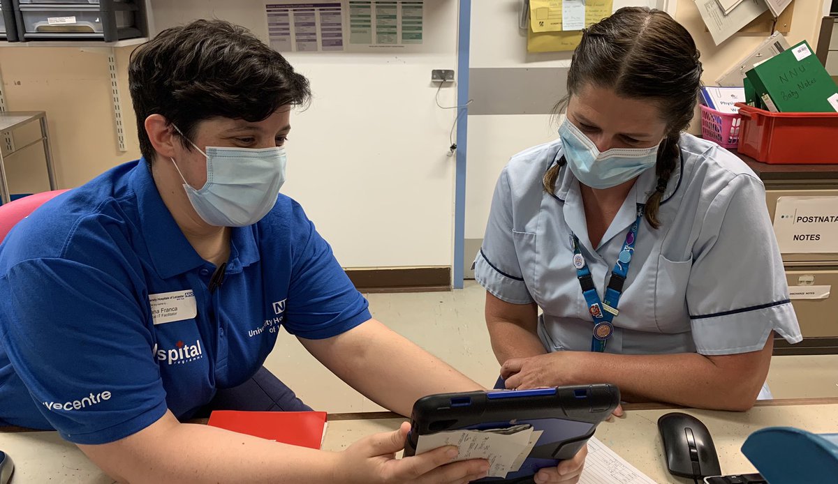 eRecordsUHL's tweet image. Great engagement from #TeamUHL at the LGH on their 2nd day of rolling out @nervecentrehq eMeds. Fantastic team full of enthusiasm 🎉🎉🎉 #UHLEPRJourney #HarmFreeCare
