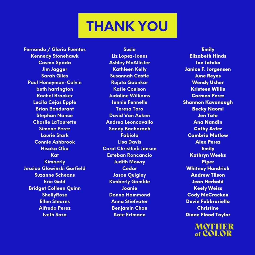 motherofcolor's tweet photo. WOW. Thank you to the 304 backers of our #MotherofColor @kickstarter! We knew this would be a community effort to make this film a reality and are in still in awe at everyone's generosity. 

If you haven't donated yet, chip in here: https://t.co/jShfv5rMfL https://t.co/rU6XtCFhGN