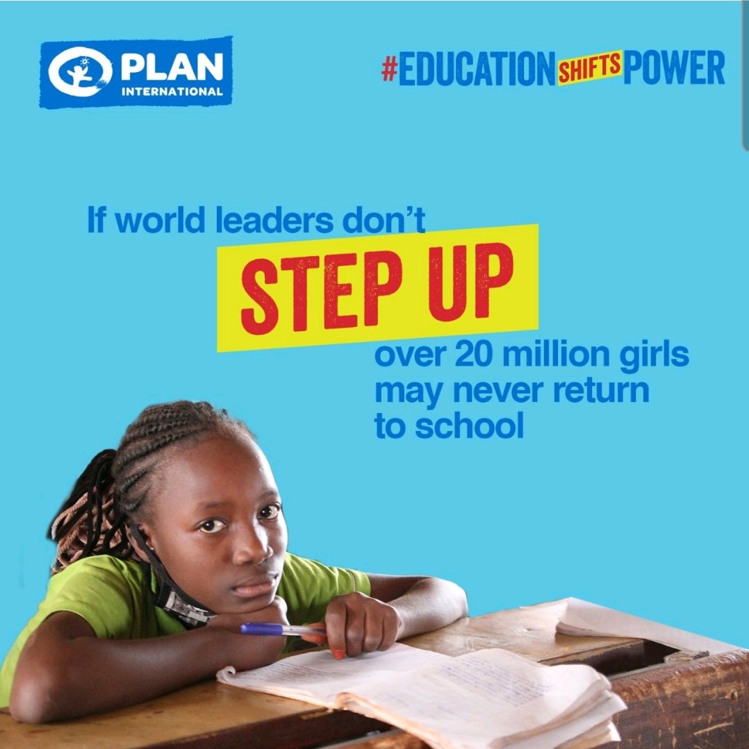 We're calling on world leaders to step up and #BuildBackEqual so every girl has the chance learn, lead and thrive. Because #EducationShiftsPower.