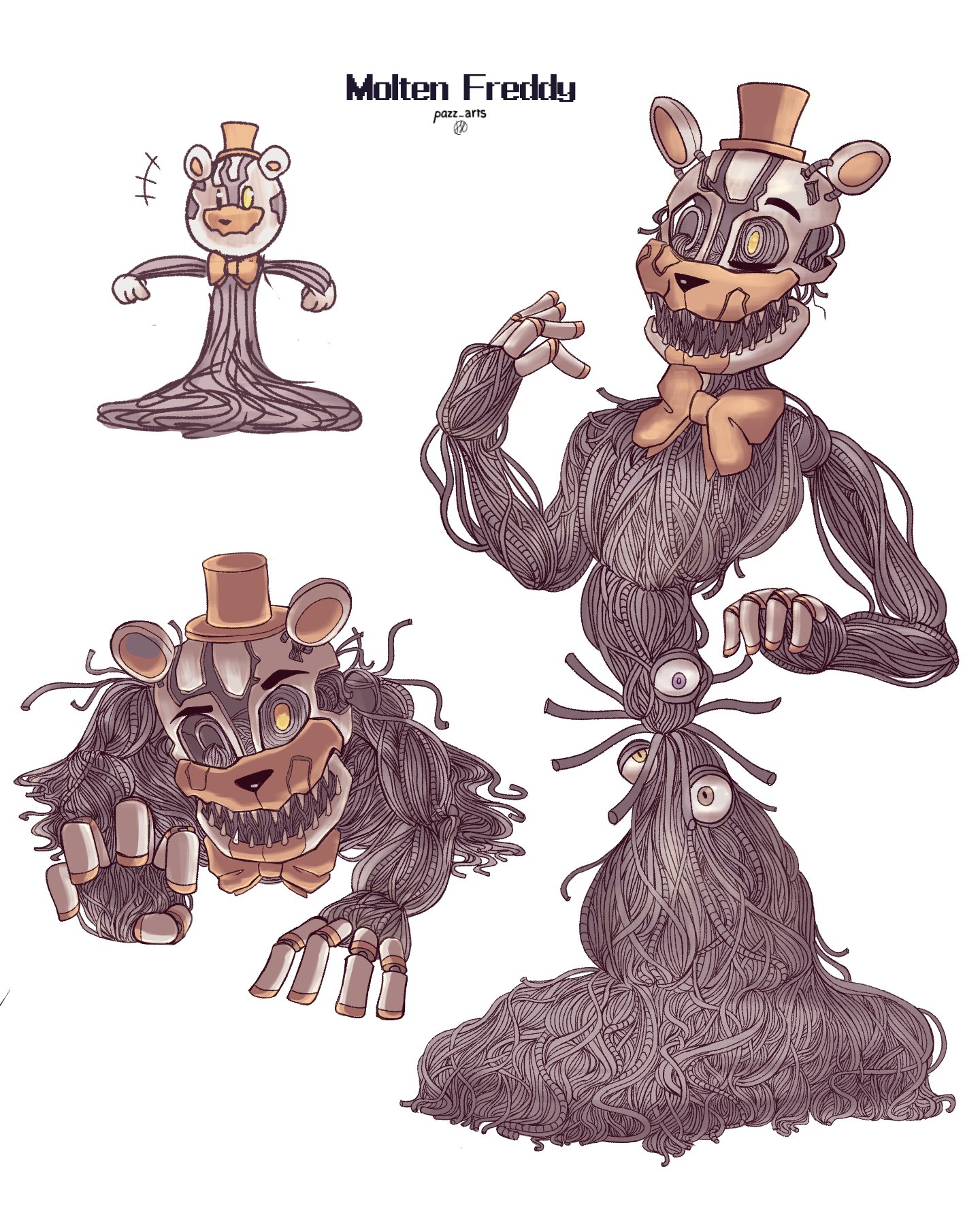 Delany on X: RT @pazz_arts: Molten Freddy? More like: please help