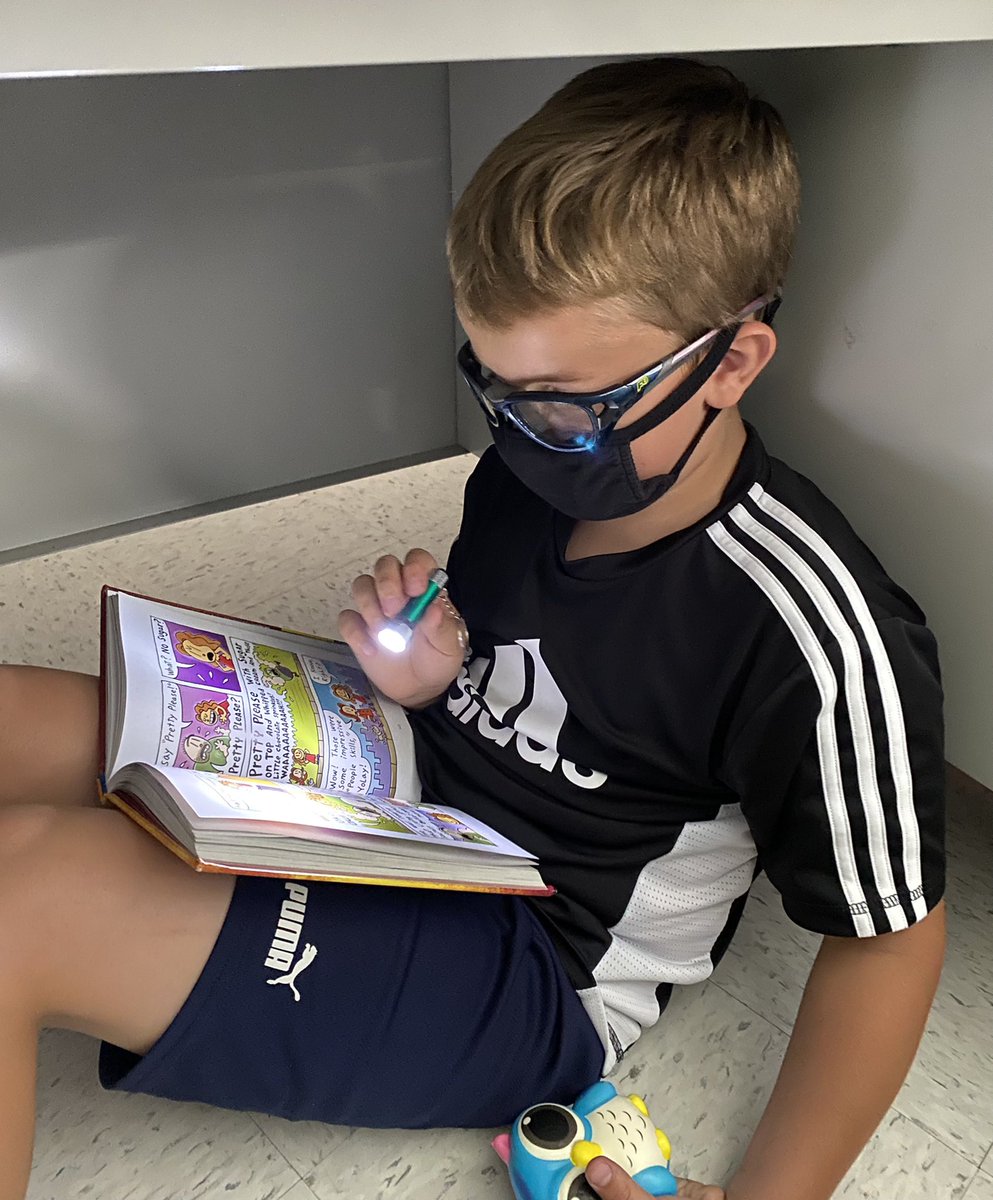 It was camping day today! 🏕