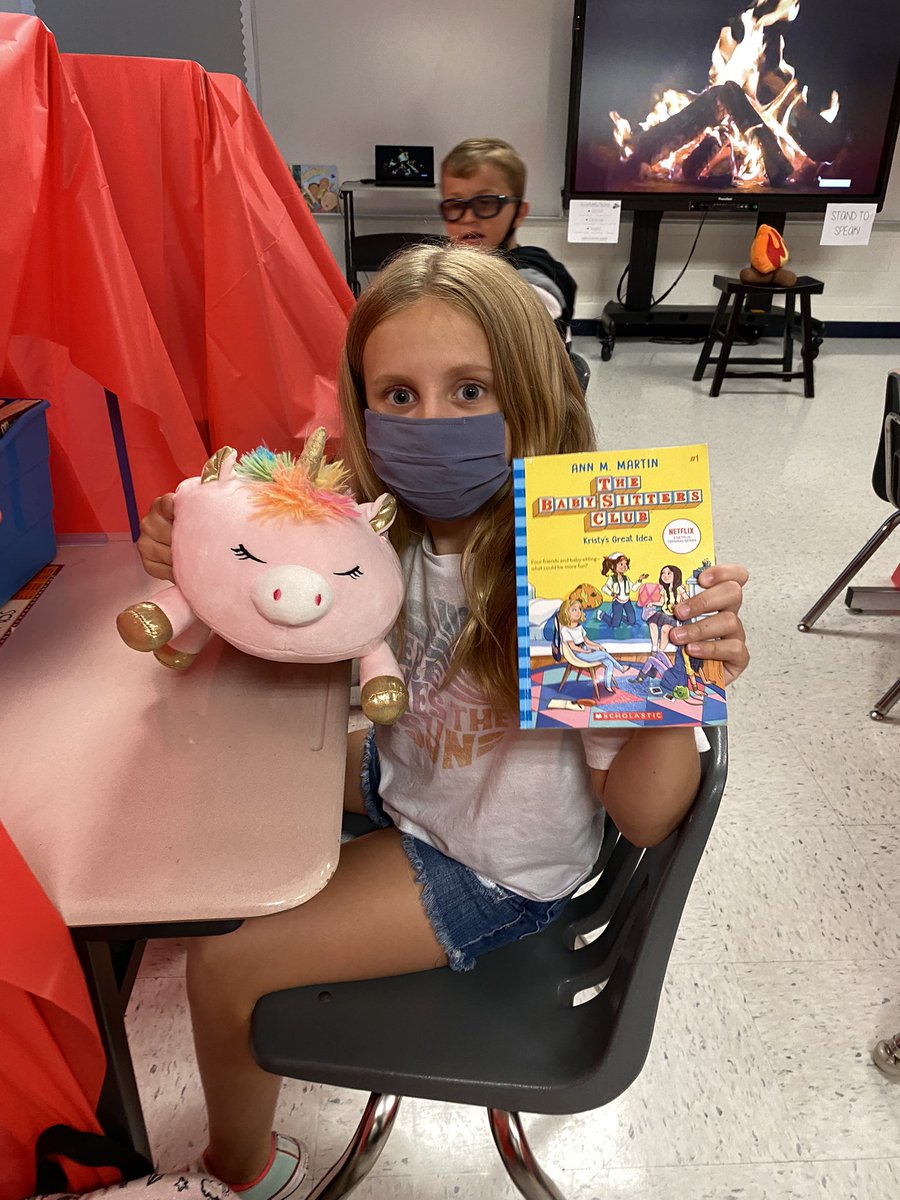 It was camping day today! 🏕