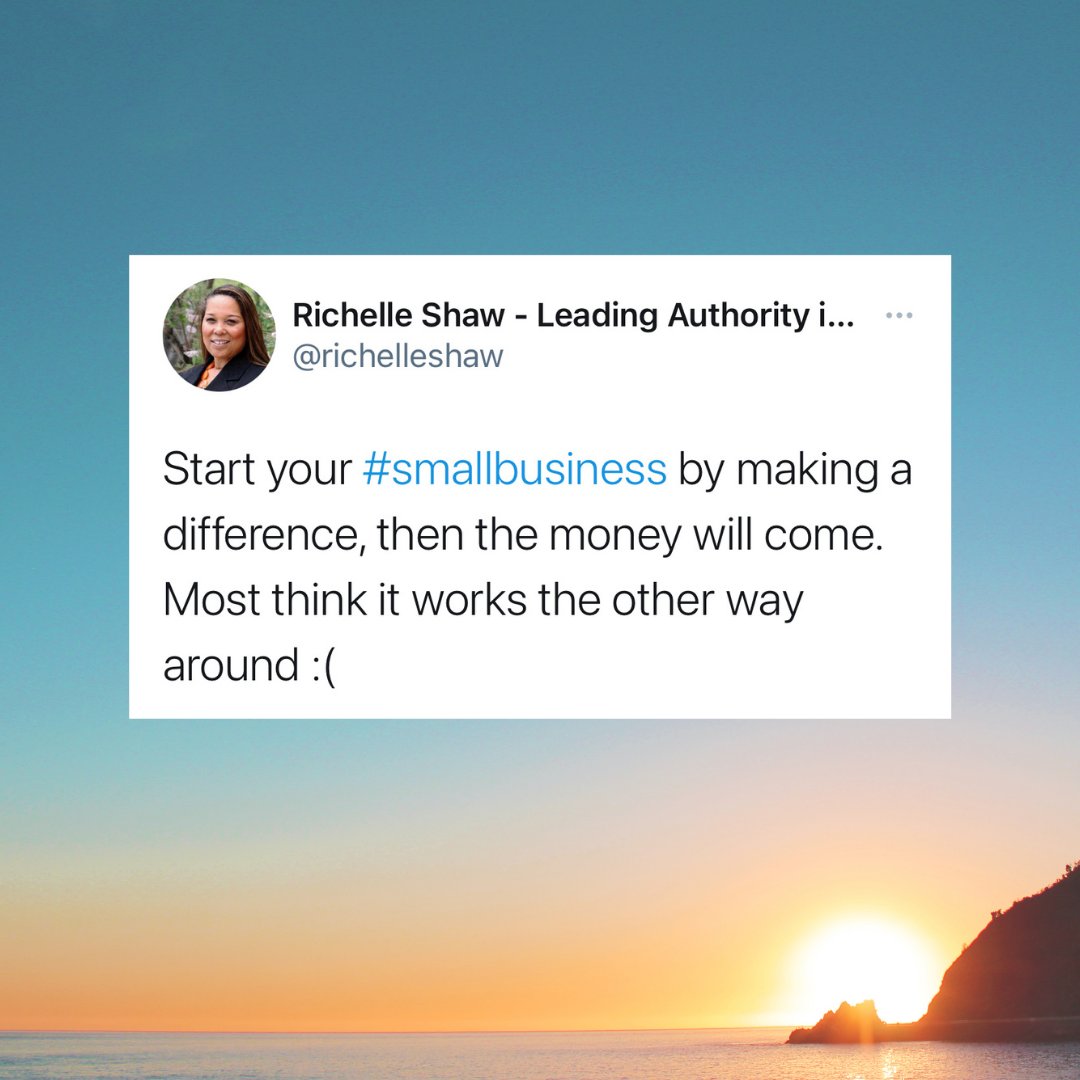 richelleshaw's tweet image. When you make a decision to help first - everything changes!!  
#BeAGameChanger
#entrepreneurship
#solveaproblem