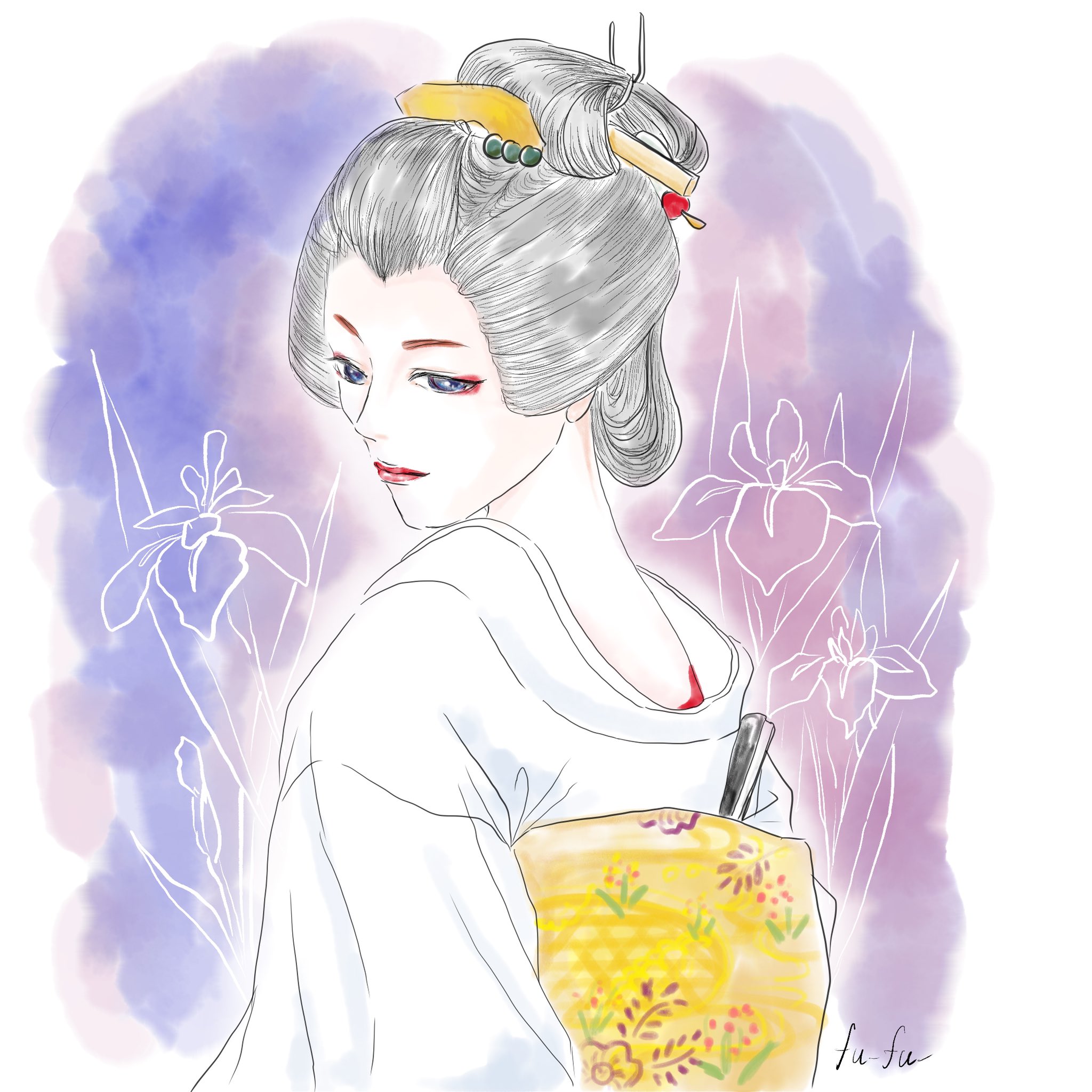 Fu Fu 舞妓さんビフォーアフター Before After 芸妓さんになる数年間でどんどん垢抜けてくる舞妓さん 舞妓 芸妓 イラスト お絵描き好きさんと繋がりたい 創作イラスト 落書き T Co 2qd8so1nie Twitter
