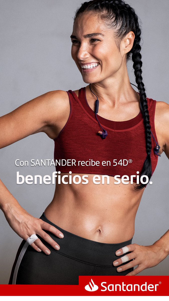 Descubre lo fuerte que eres con Santander y 54D